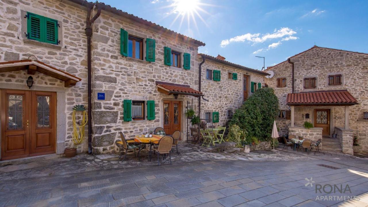 Rona Stone House Apartments Janja Boljun Dış mekan fotoğraf