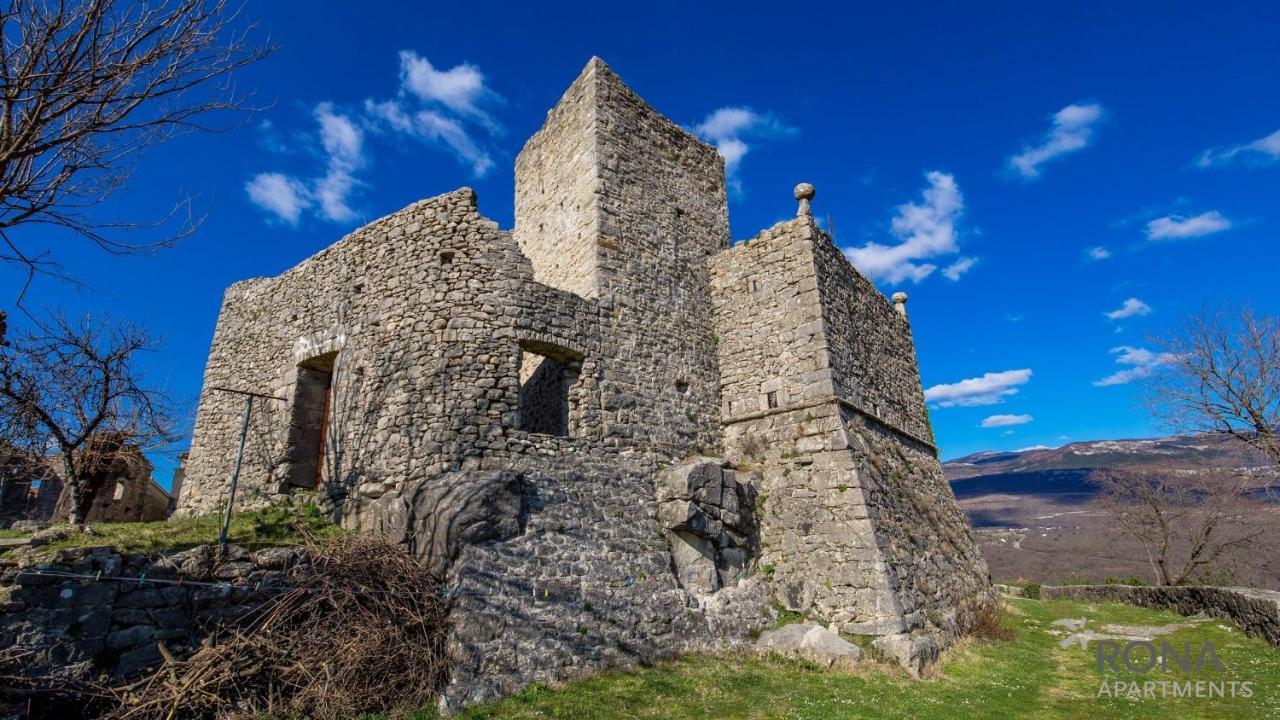 Rona Stone House Apartments Janja Boljun Dış mekan fotoğraf