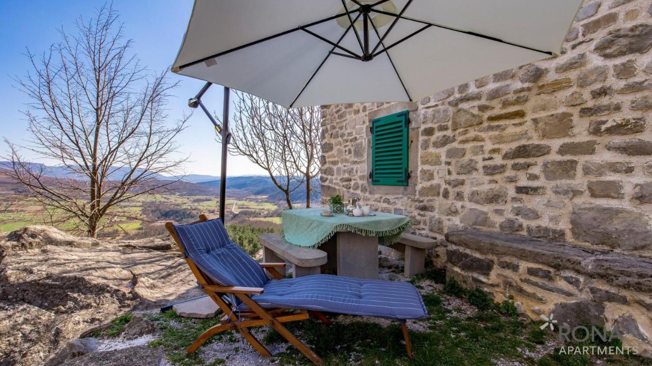 Rona Stone House Apartments Janja Boljun Dış mekan fotoğraf